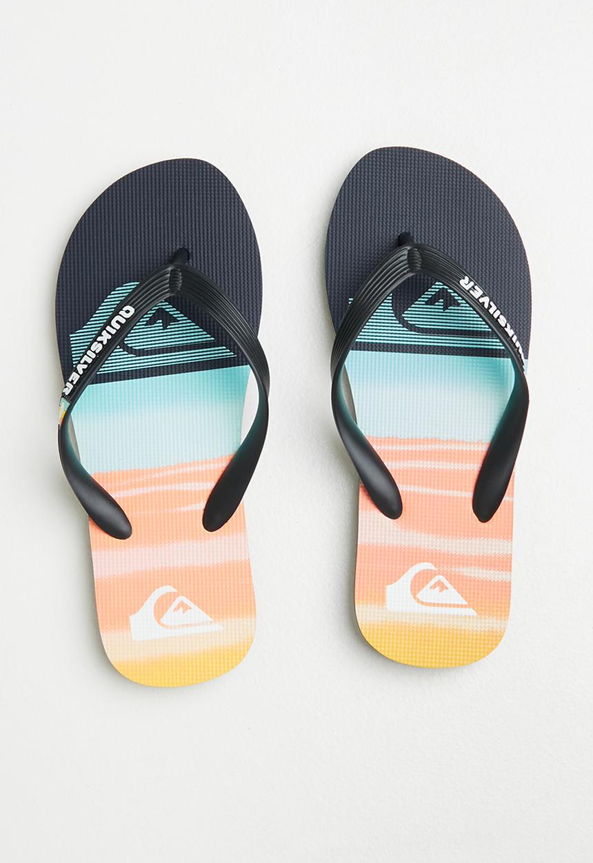 Quiksilver - Molokai panel youth - black, orange & blue