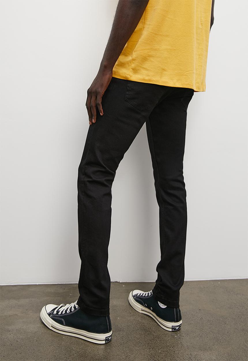 Superbalist - Core skinny black wash - black