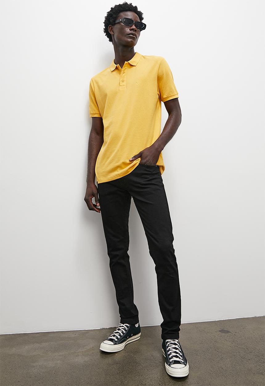 Superbalist - Core skinny black wash - black