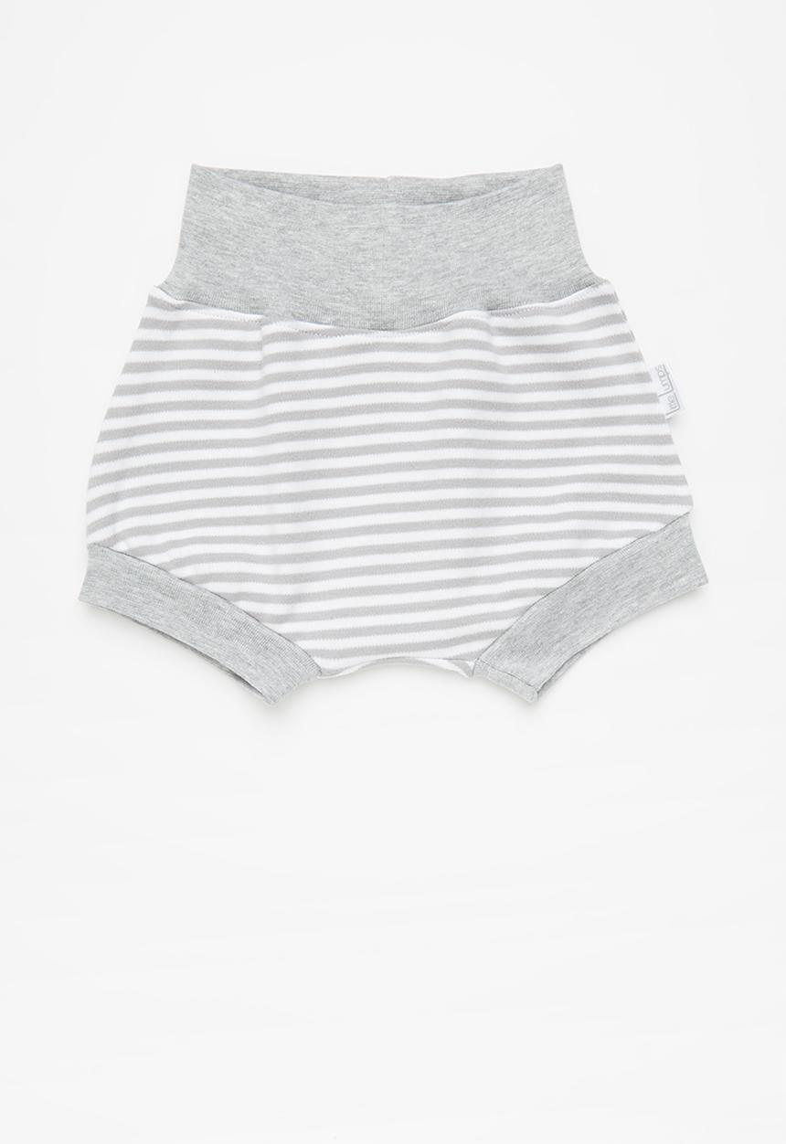 Little Lumps - Puffy shorts - grey stripe
