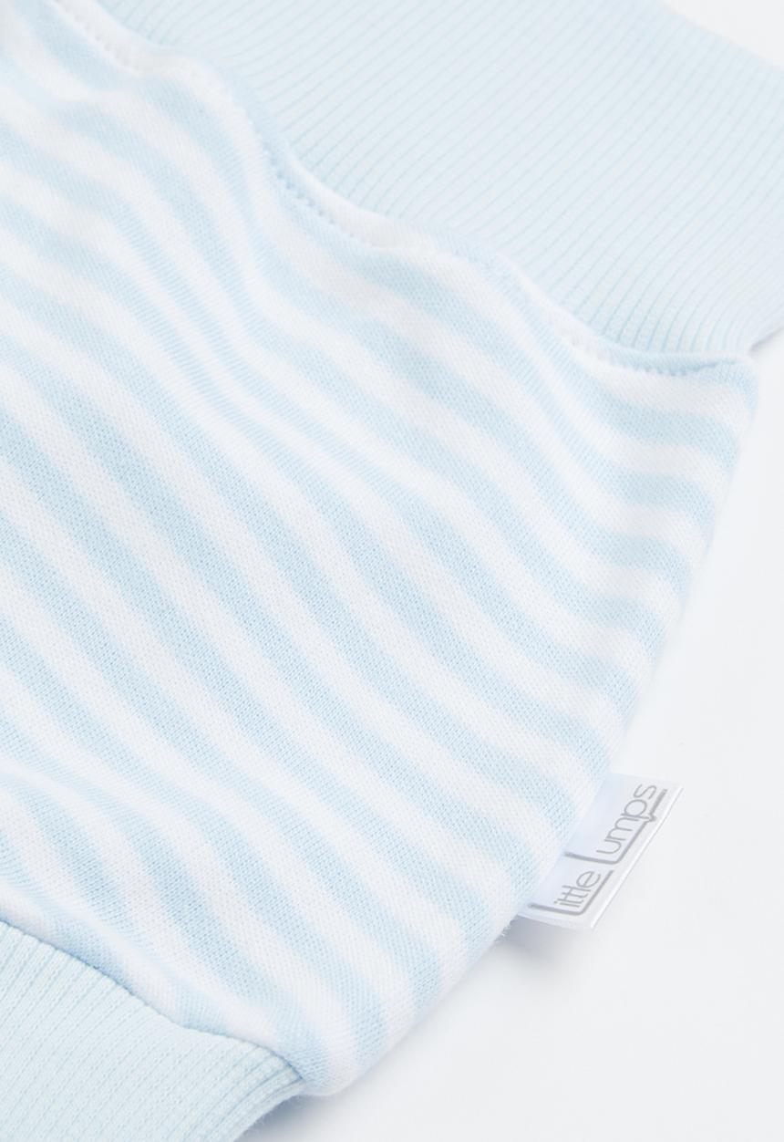 Little Lumps - Puffy shorts - blue stripe