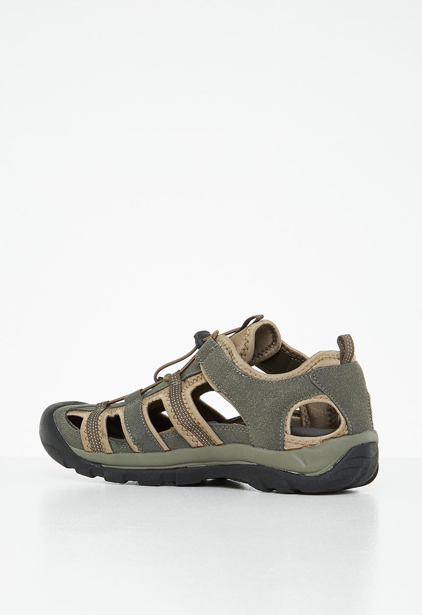 JEEP - Closed adv sandal - khaki