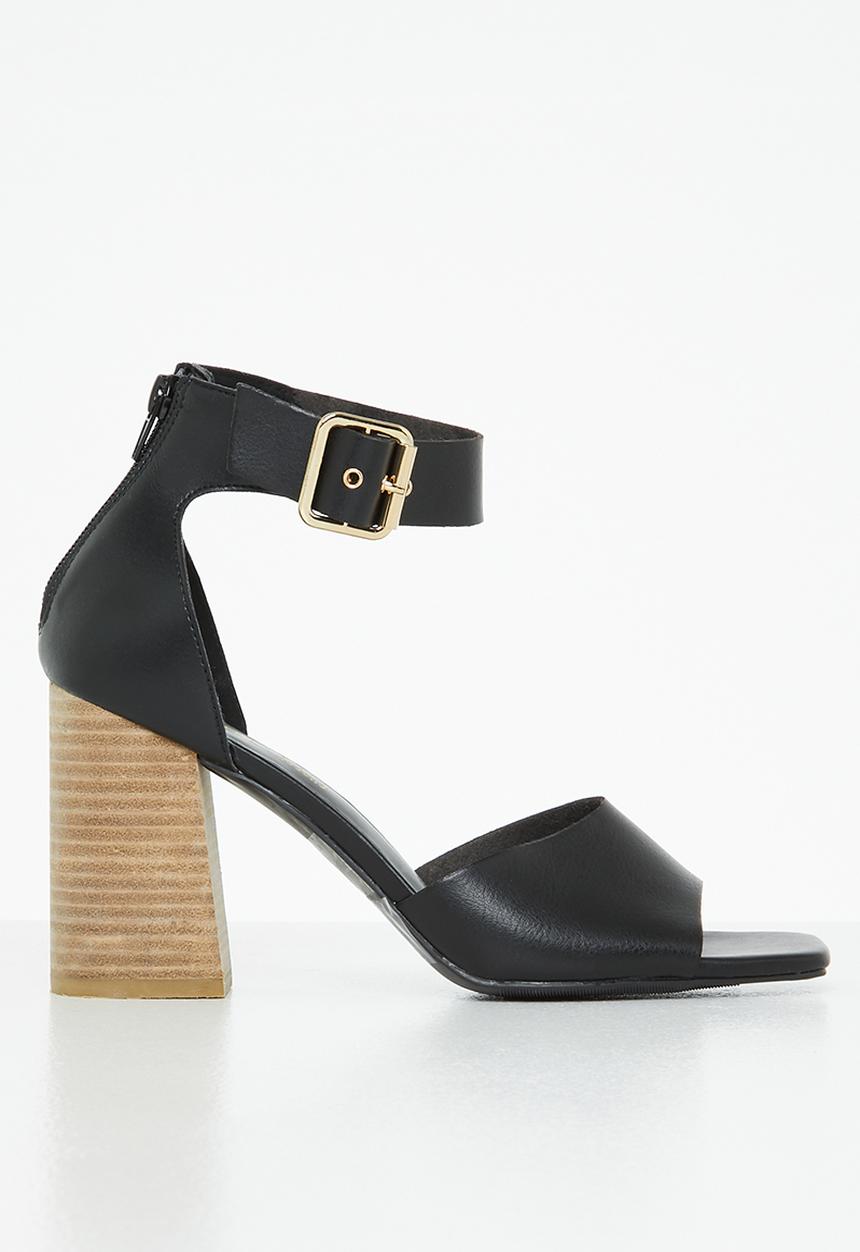 Madden Girl - Reveall block heel - black paris