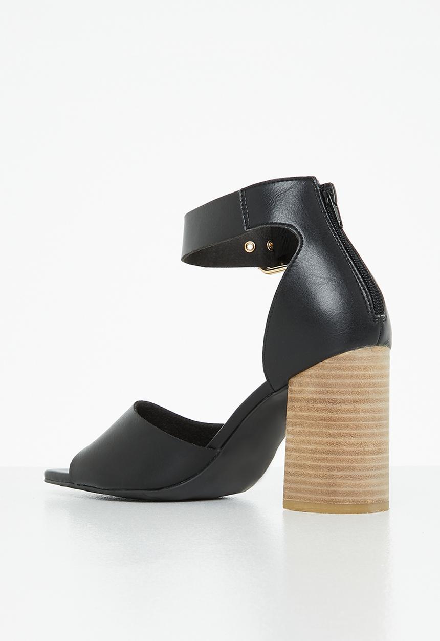 Madden Girl - Reveall block heel - black paris