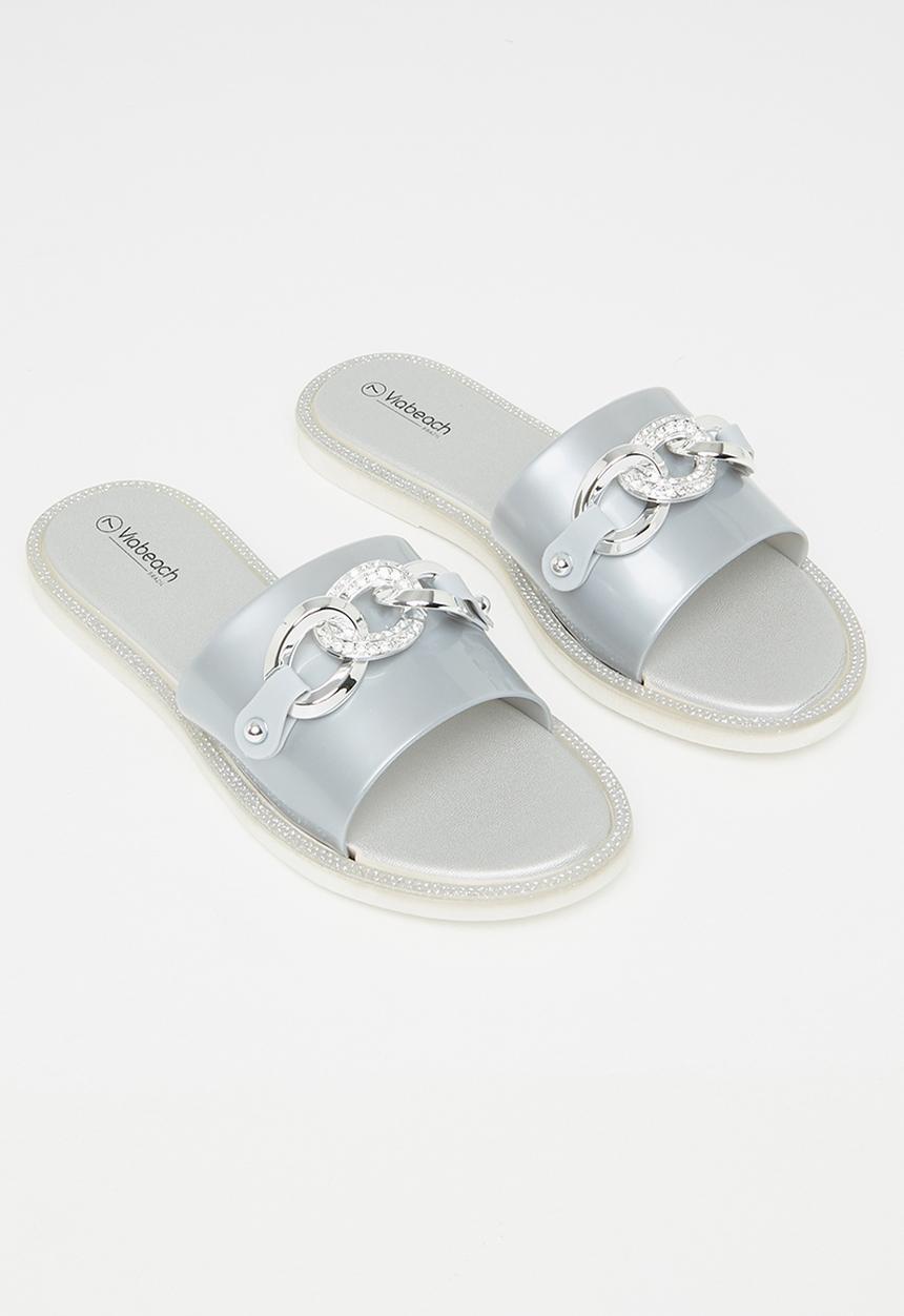 Viabeach - Mere 2 slide - silver