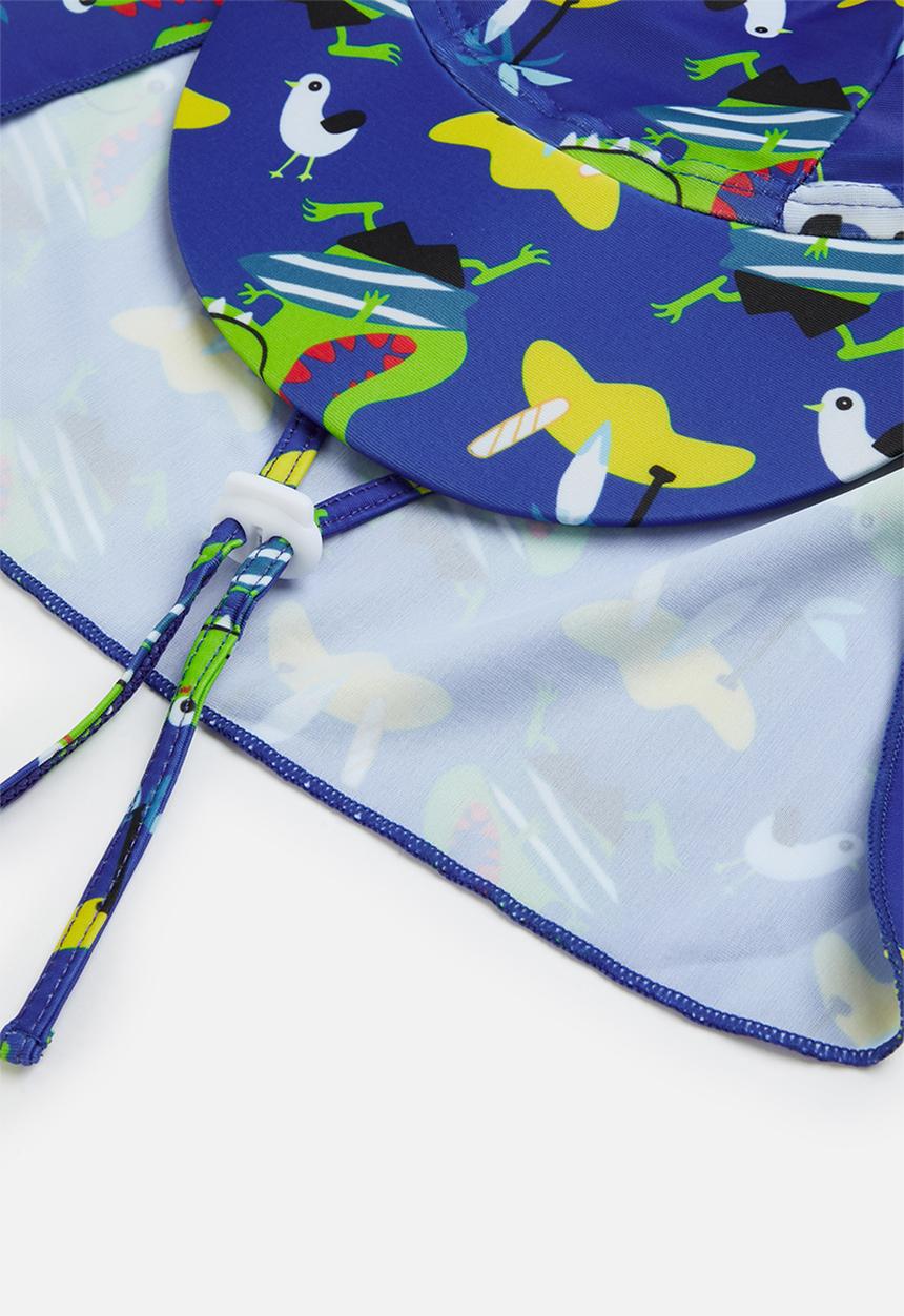 Pop Candy - Boys dino sim hat - blue