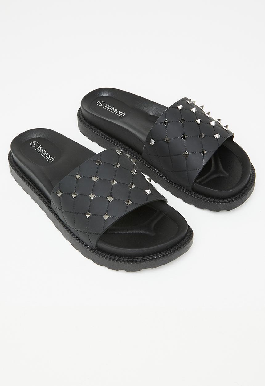 Viabeach - Kush 1 flatform slide - black