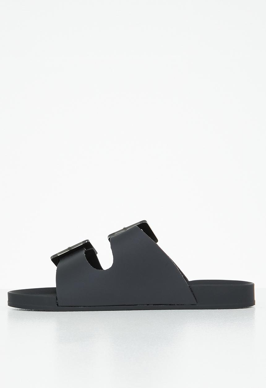 Viabeach - Torrera 2 double strap slide - black