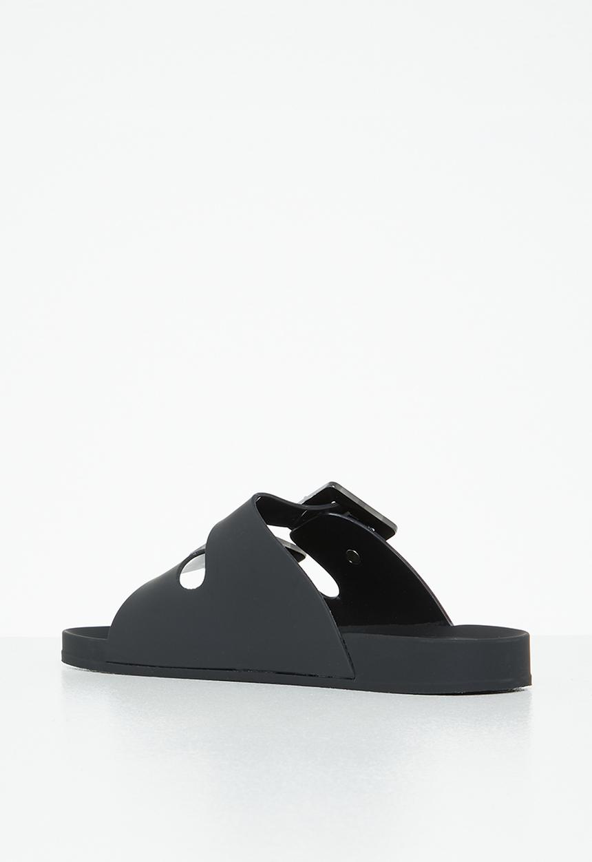 Viabeach - Torrera 2 double strap slide - black