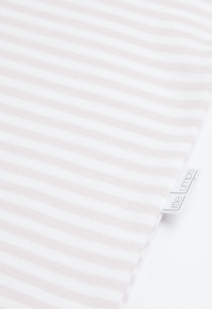 Little Lumps - 2 pack onesies - pink stripe