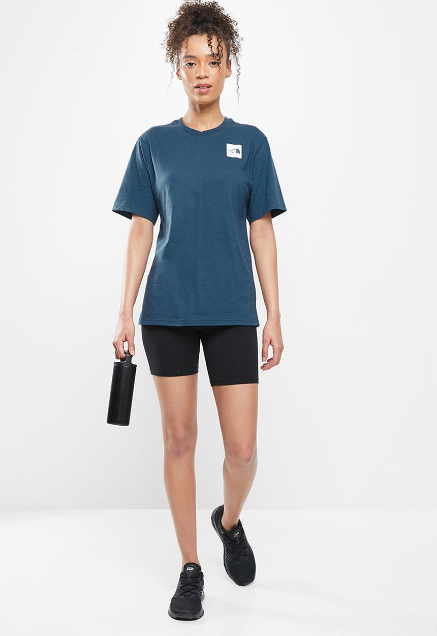 The North Face - W relaxed fine tee - shady blue