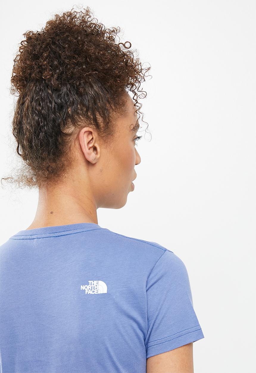 The North Face - W short sleeve easy tee - folk blue