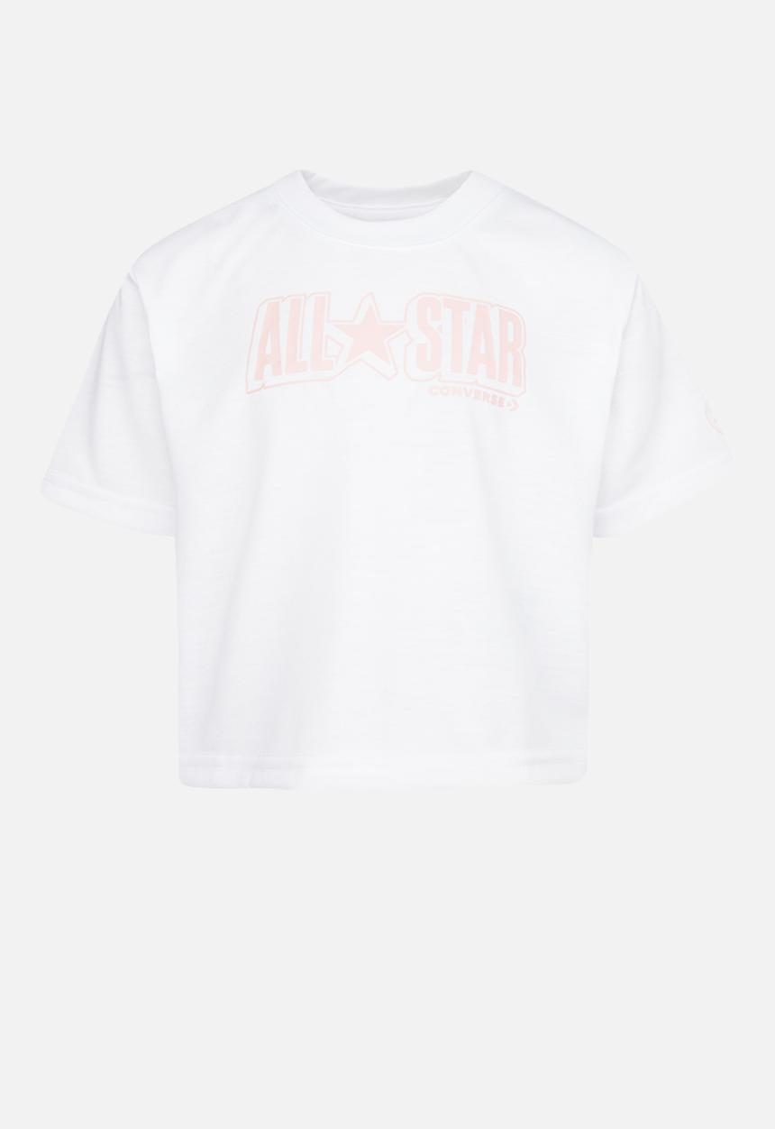 Converse - Cnvg all star gfx boxy T-shirt - white