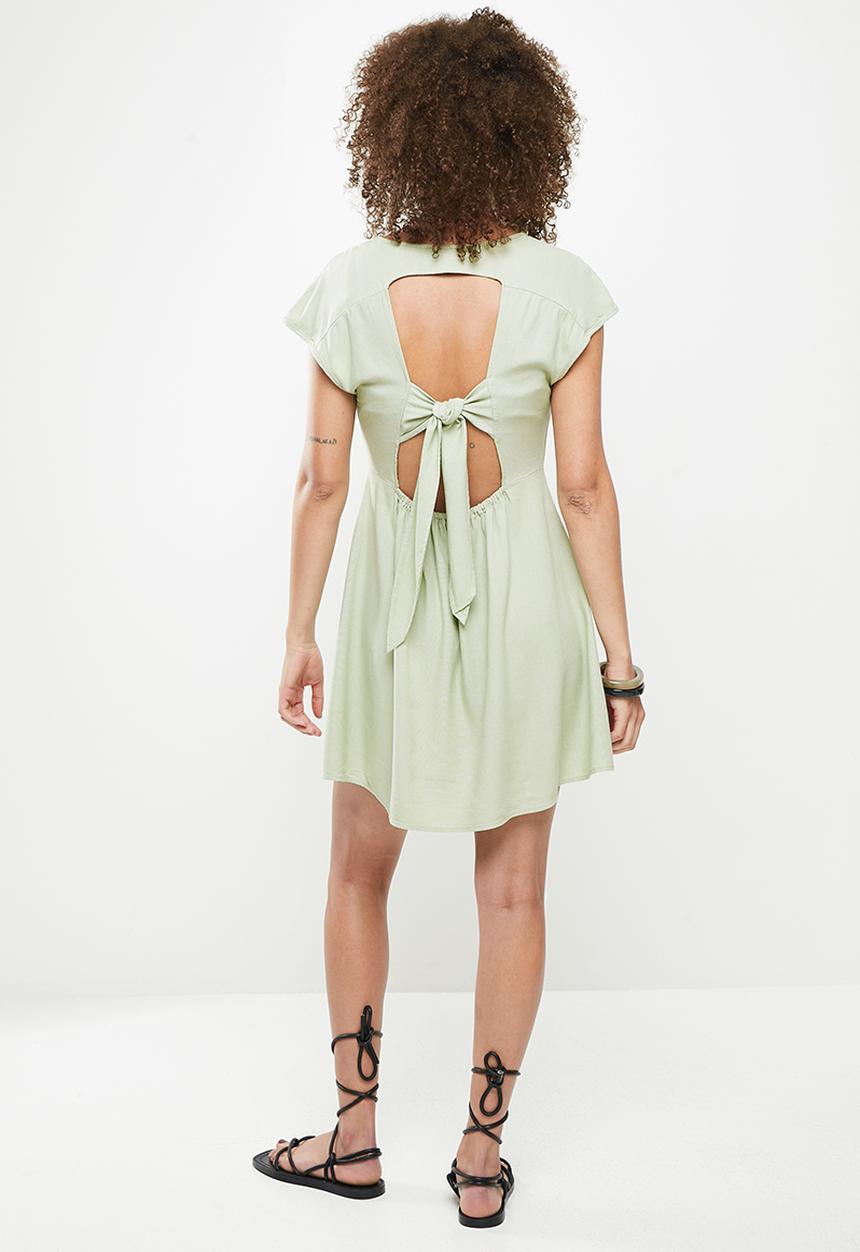 Vero Moda - Jesmilo mini dress - desert sage