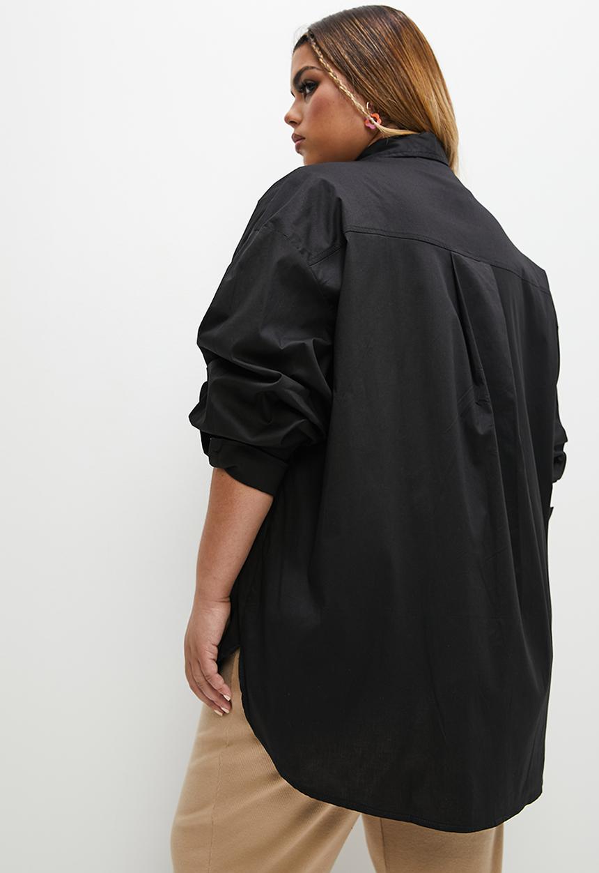 Blake - Oversized shirt - black
