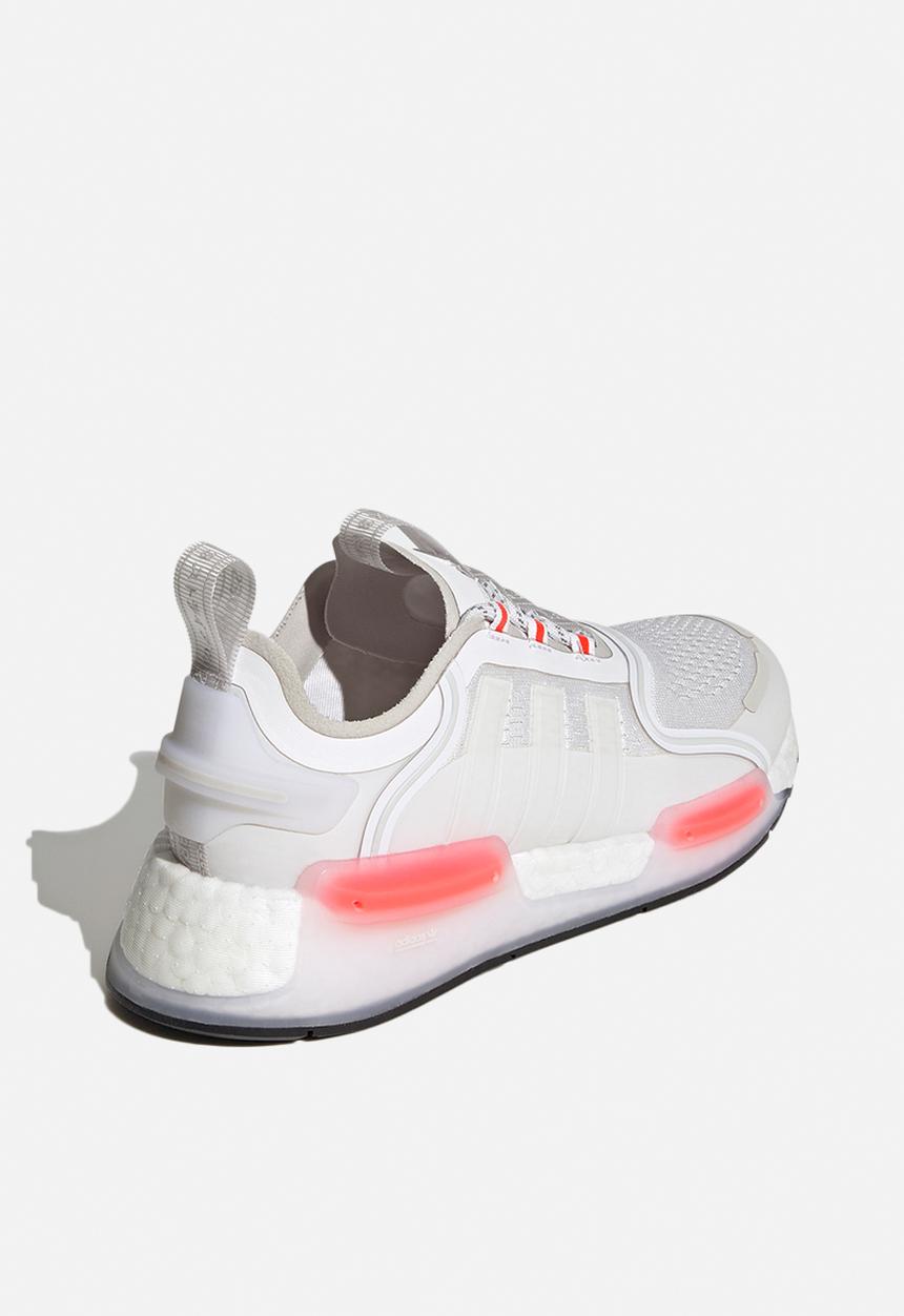 adidas Originals - Nmd_v3 j - ftwr white/ftwr white/solar red