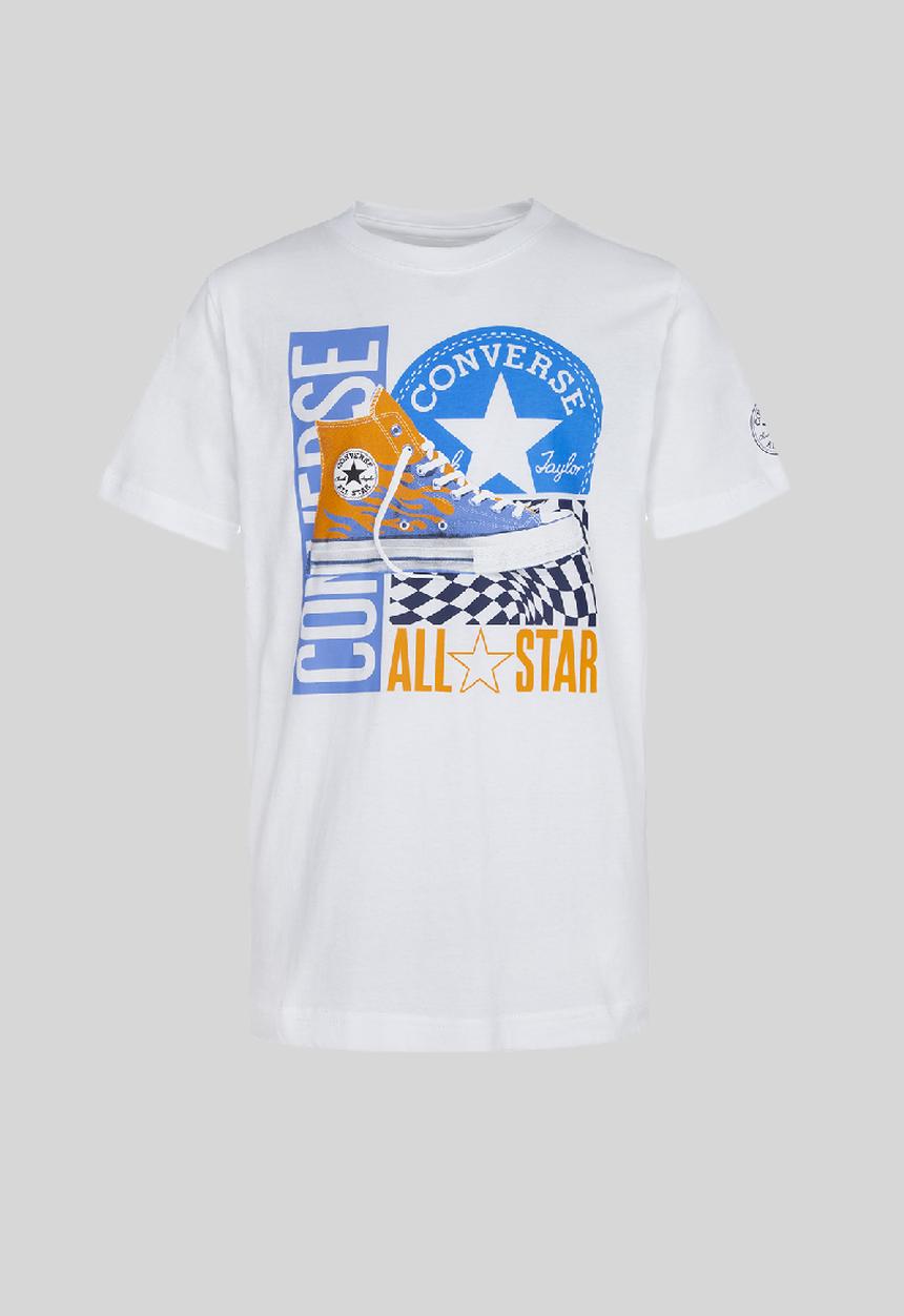 Converse - Cnvb kicks all star gfx tee - white