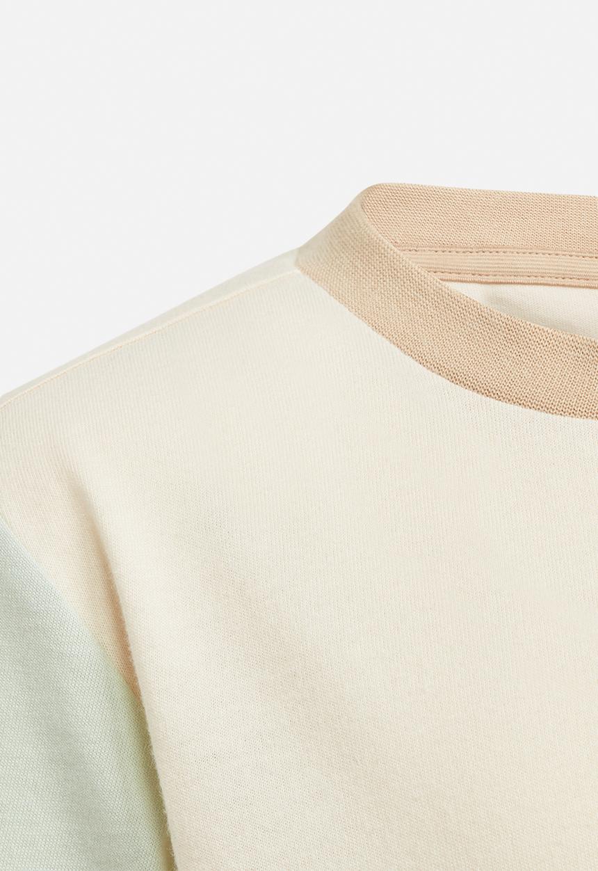 adidas Originals - Tee - wonder white/almost pink/linen green/magic beige