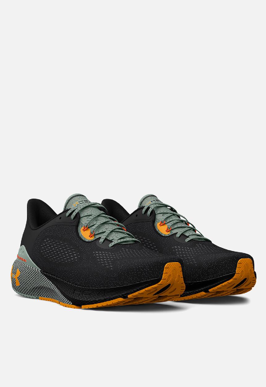 Under Armour - Ua hovr machina 3 - black/illusion green/orange shock