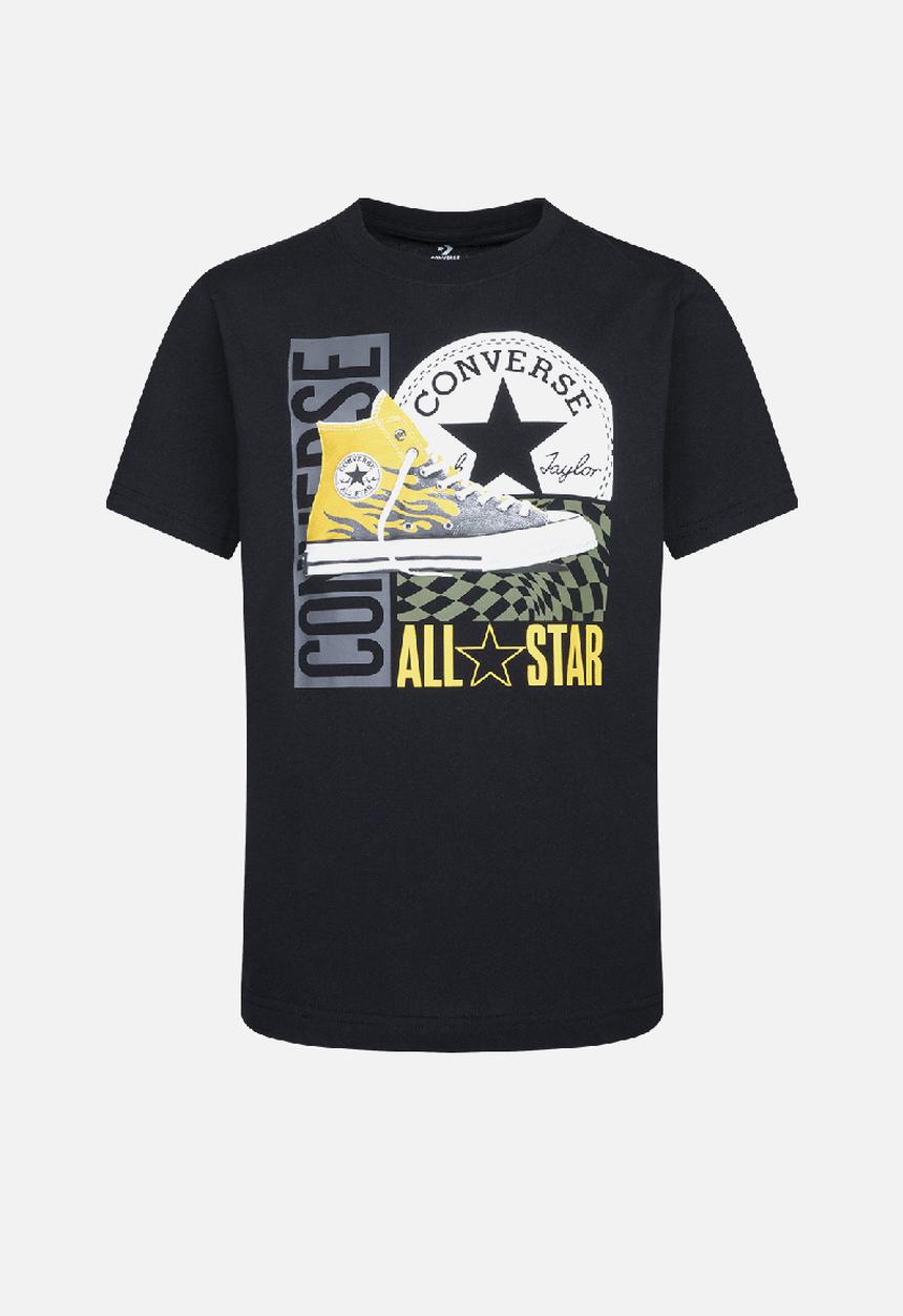 Converse - Cnvb kicks all star gfx tee - black