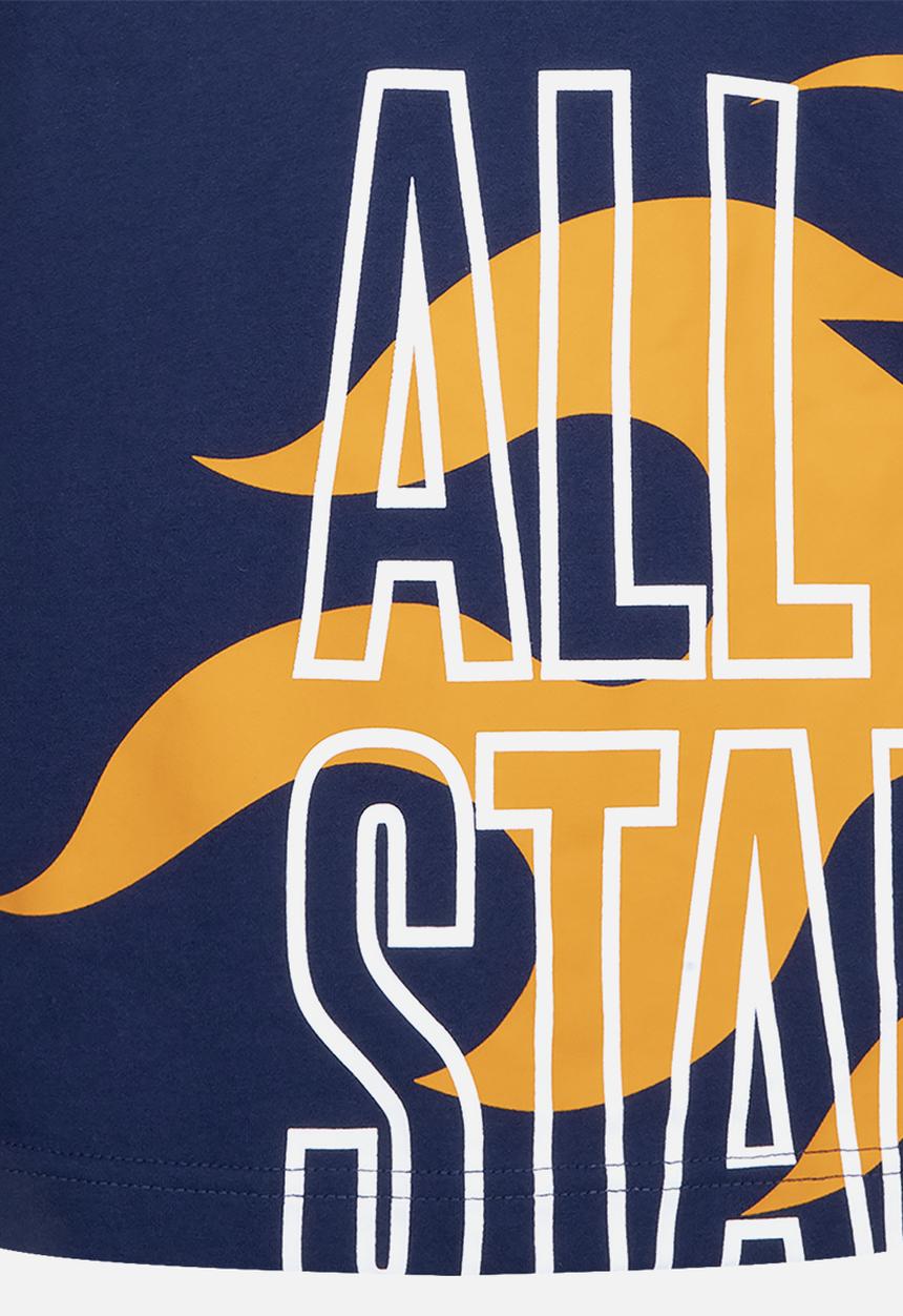 Converse - Cnvb all star flame gfx tee - midnight navy