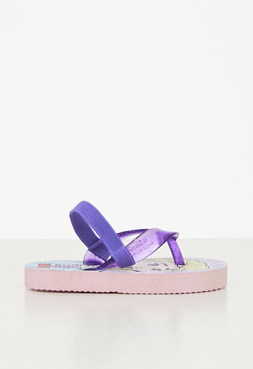 Character Group - Frozen flip flops - purple