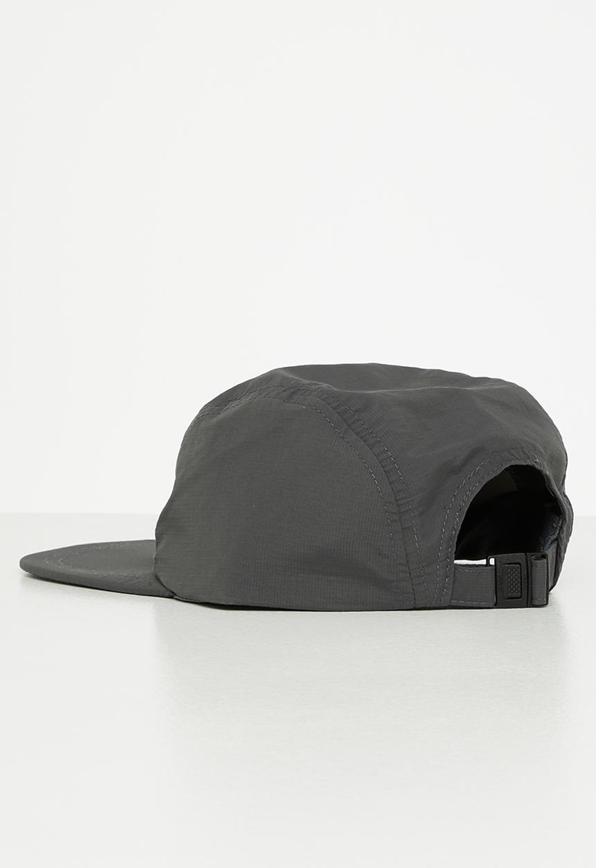 urban° - Urban 5 panel big branding cap - charcoal