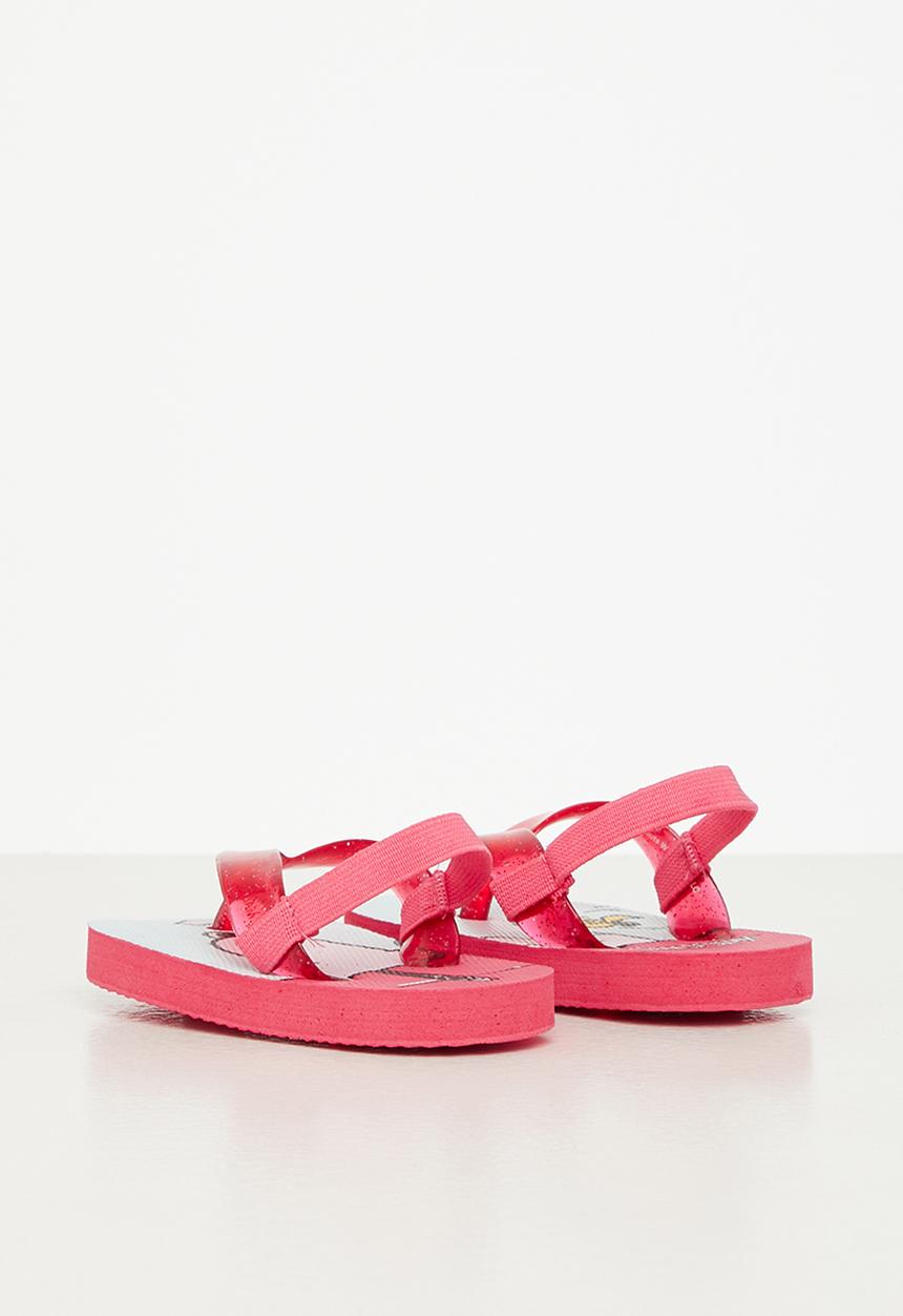 Character Group - Snoopy flip flops - red