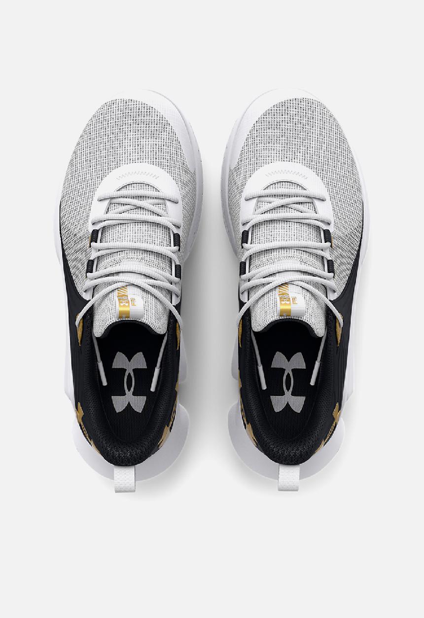 Under Armour - Ua flow futr x 2 - white/black/metallic gold