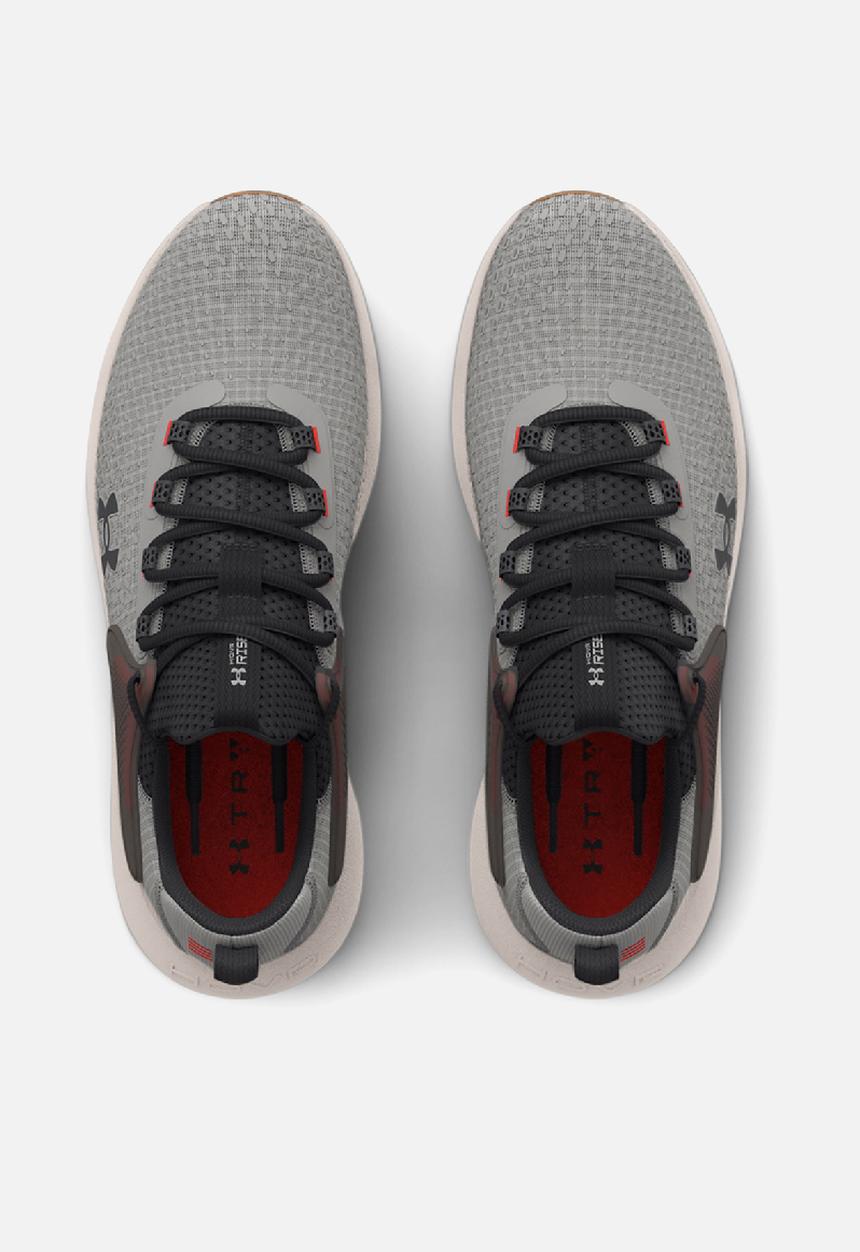 Under Armour - Ua hovr rise 4 - tin/ghost gray/jet gray