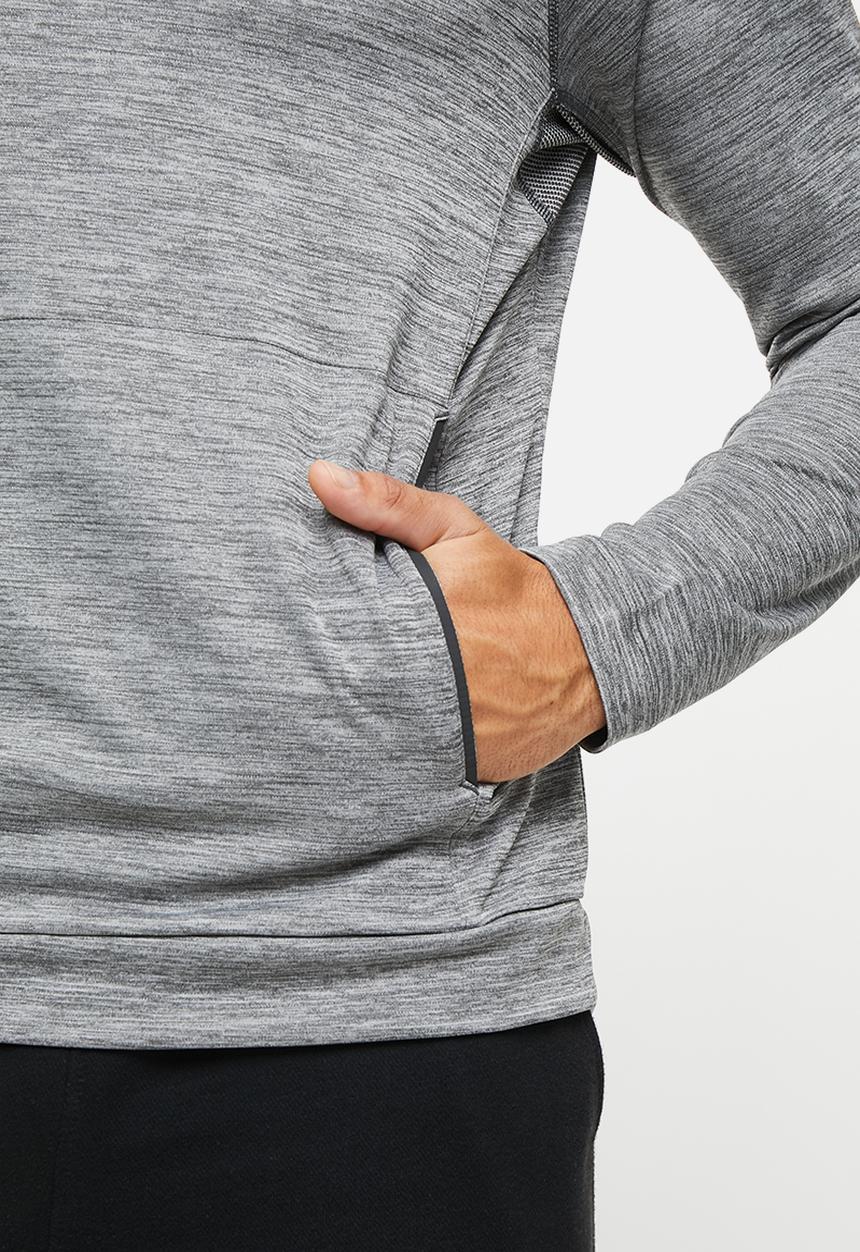 The North Face - M ao crew - asphalt grey white heather