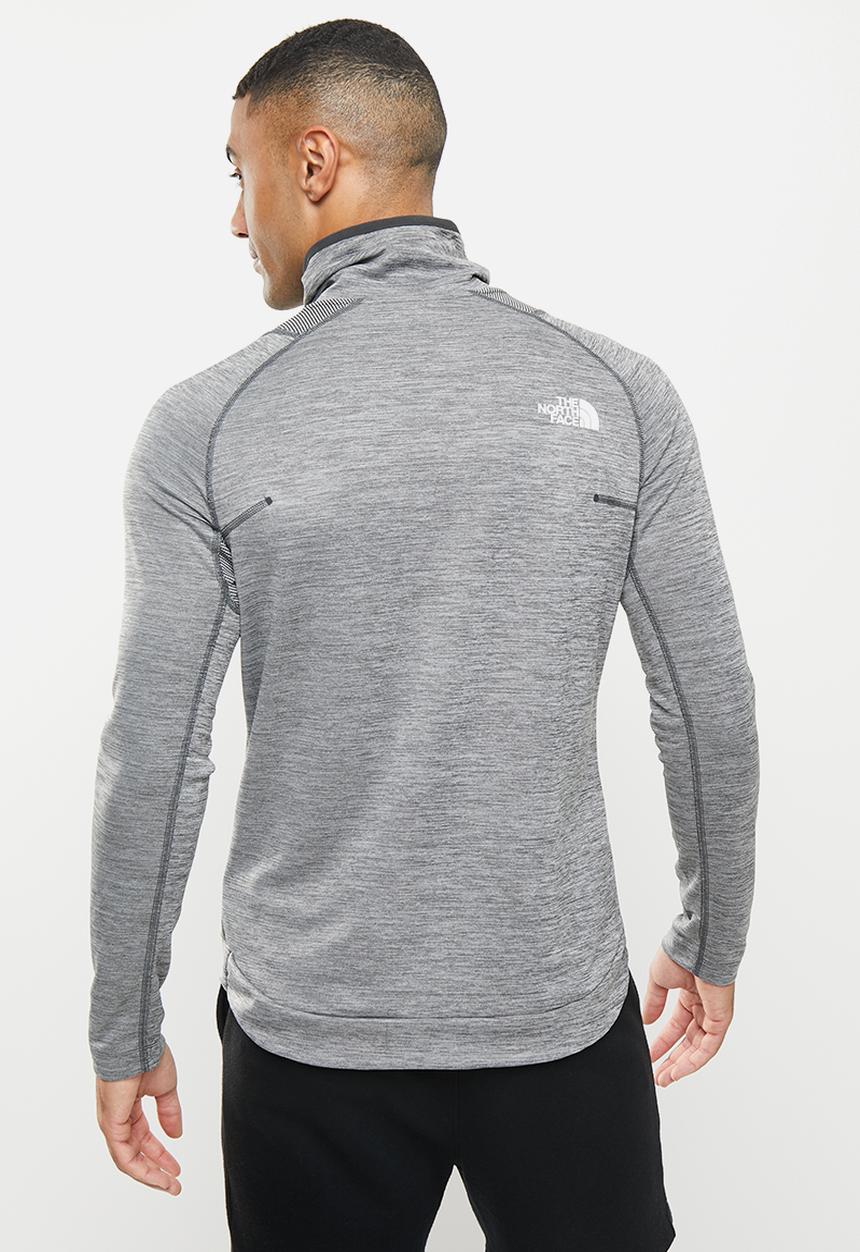 The North Face - M ao crew - asphalt grey white heather