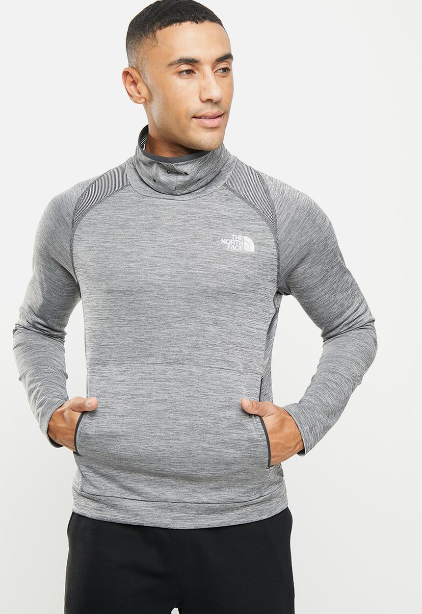 The North Face - M ao crew - asphalt grey white heather