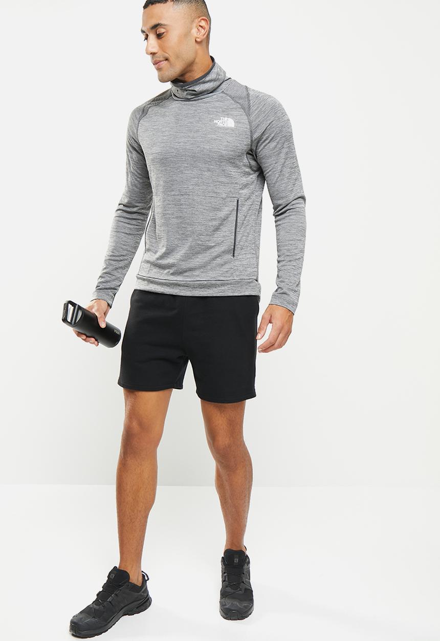 The North Face - M ao crew - asphalt grey white heather