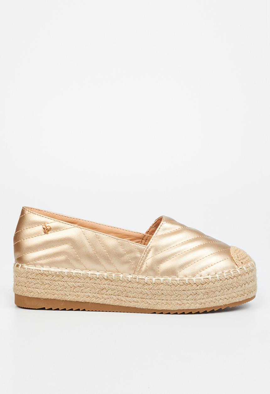 Butterfly Feet - Madison 1 espadrille slip-on - gold