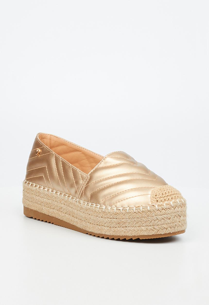 Butterfly Feet - Madison 1 espadrille slip-on - gold