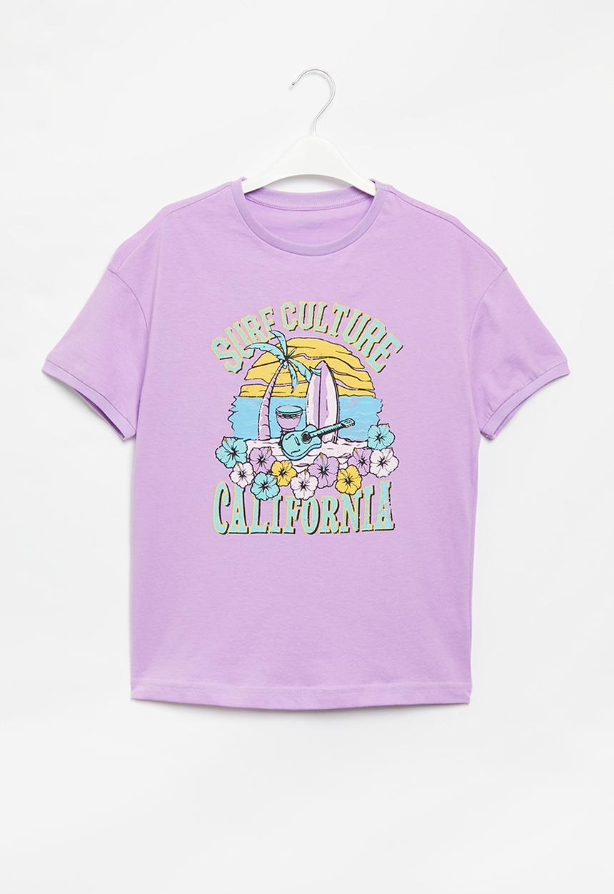 Superbalist - Retro T-shirt - lilac