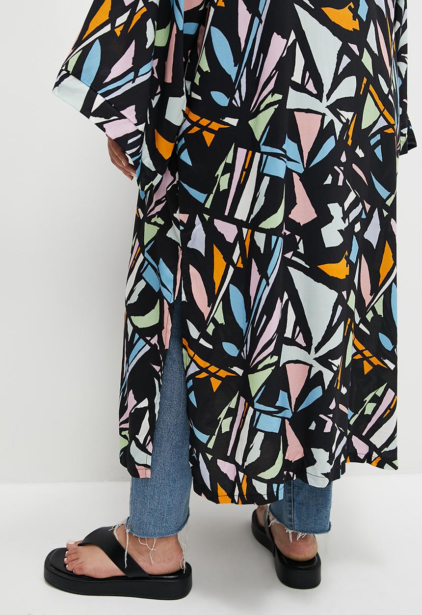 Superbalist - Longer length shacket - multi