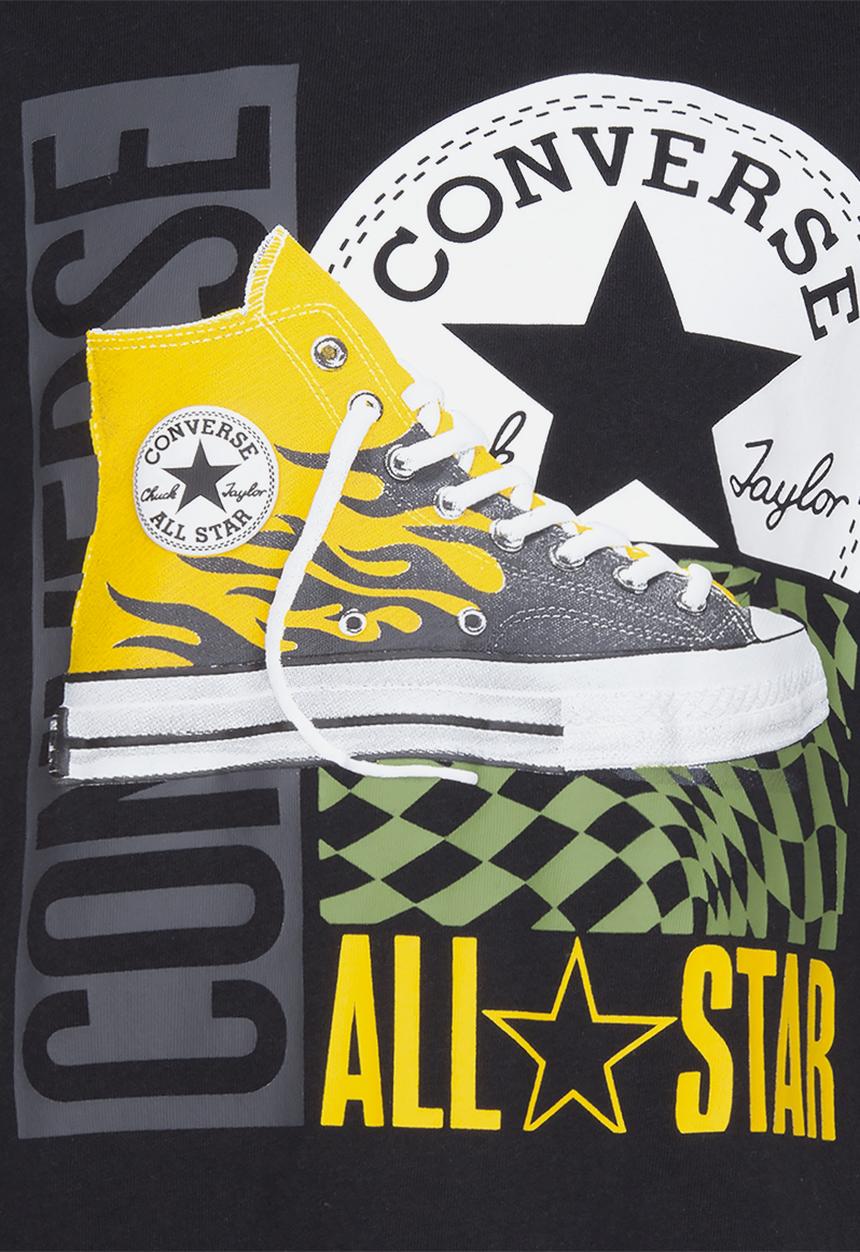 Converse - Cnvb kicks all star gfx tee - black