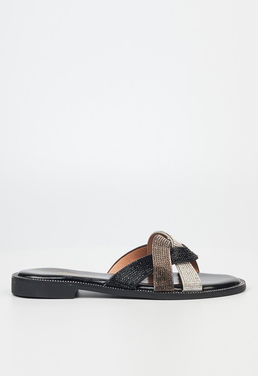 Miss Black - Murano17 sandal - black