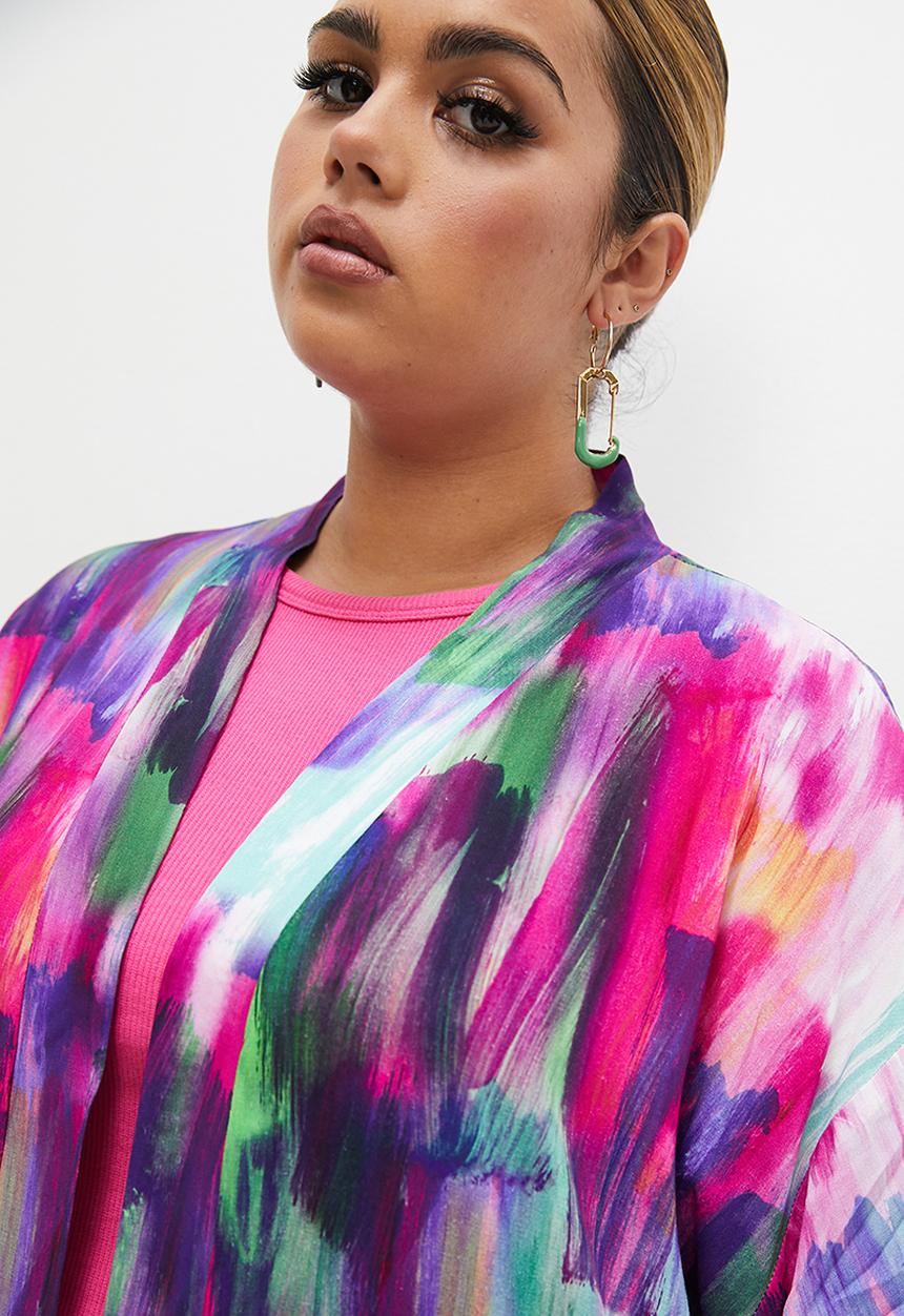 Superbalist - Longer length shacket - multi