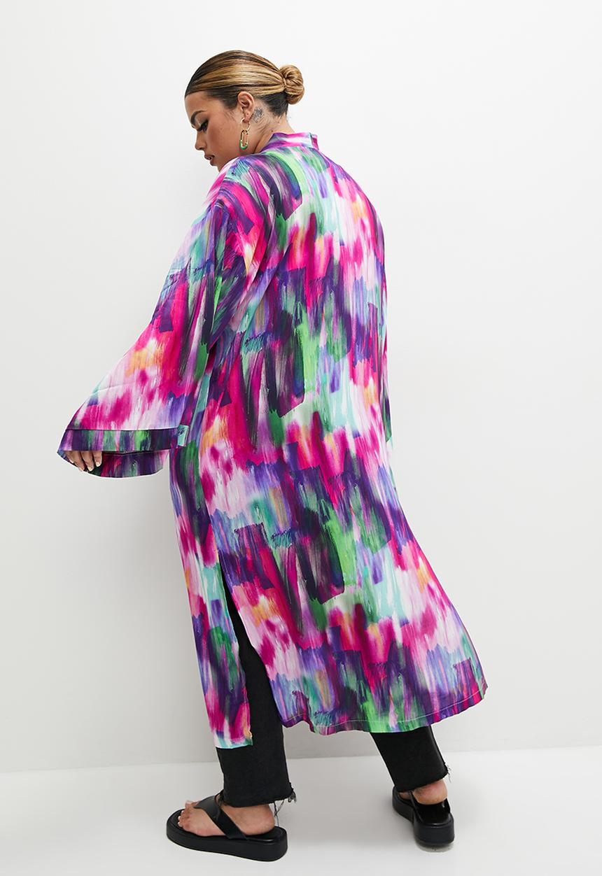 Superbalist - Longer length shacket - multi