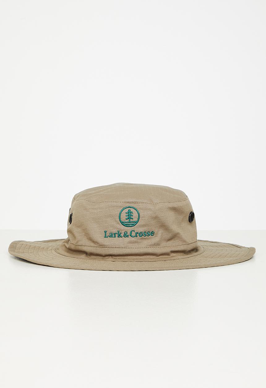 Lark & Crosse - Safari bucket hat - khaki 