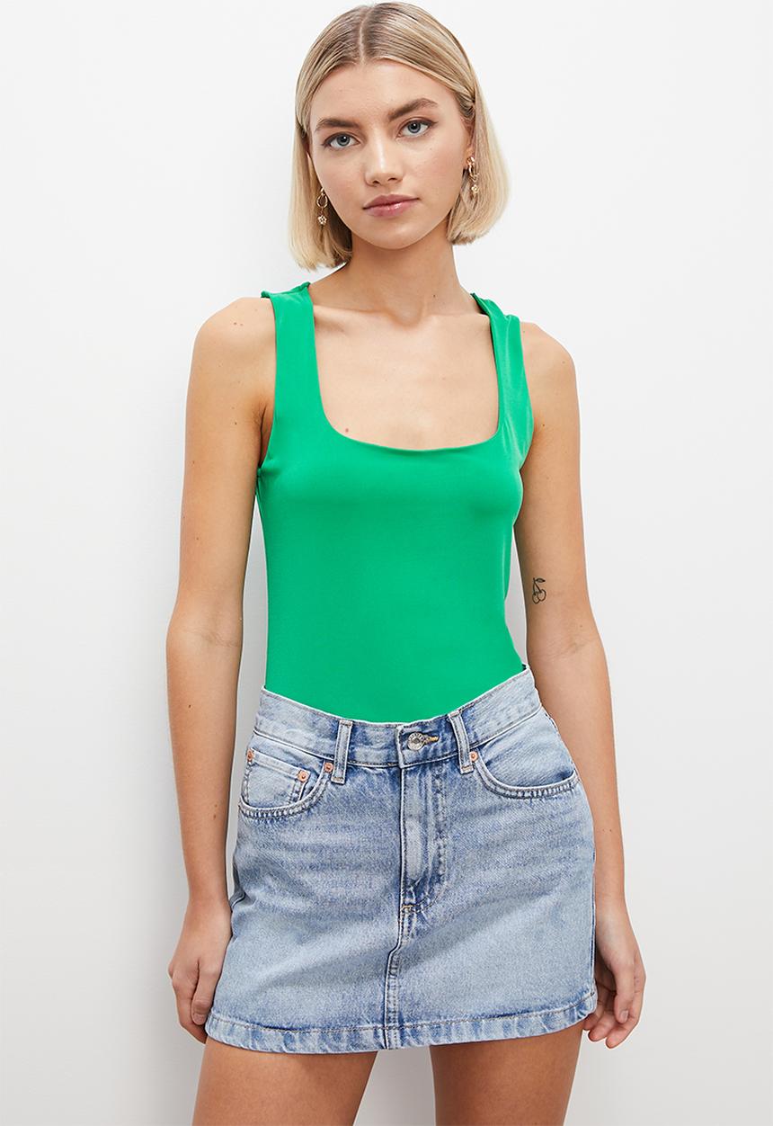 Superbalist - Single scoop neck vest - spring green