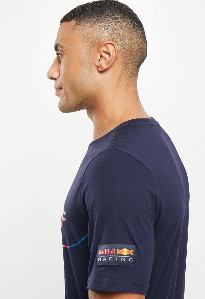 PUMA - Red Bull Racing dynamic bull logo tee - night sky