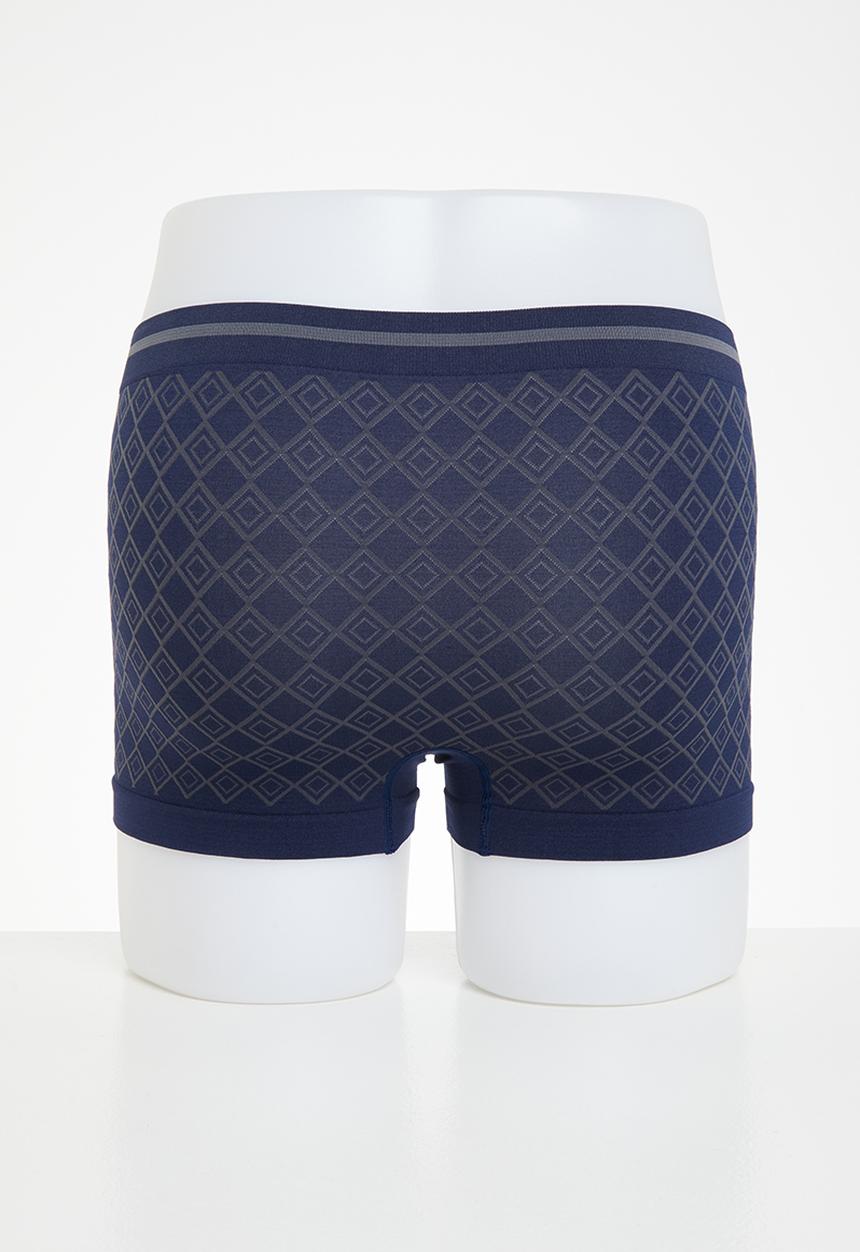 Pierre Cardin - Pc diamond underwear - red & navy 