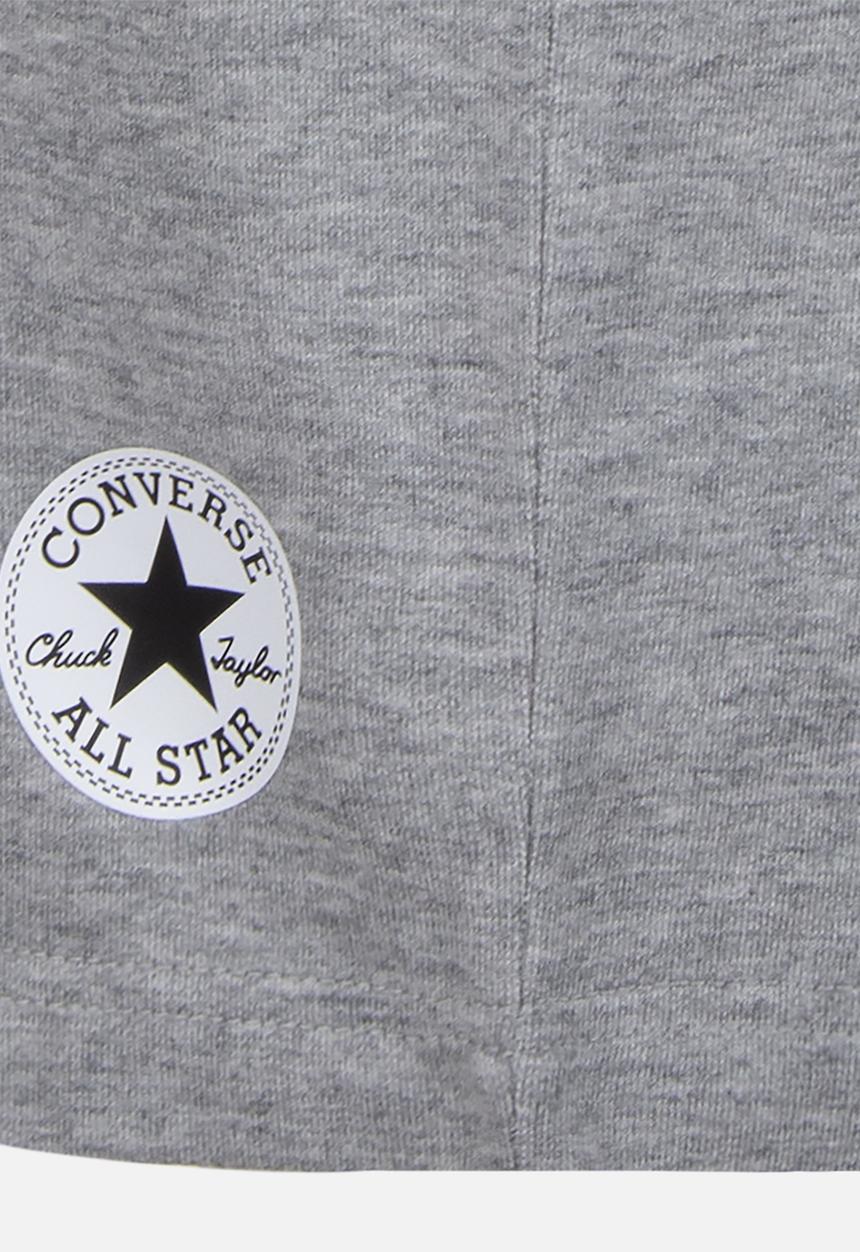 Converse - Cnvb baby ft chuck patch short - dk grey heather