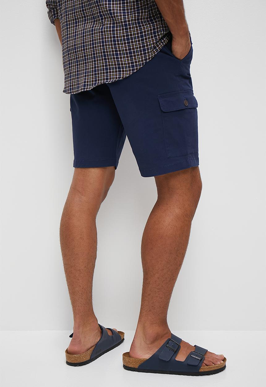 Lark & Crosse - Cargo short - blue