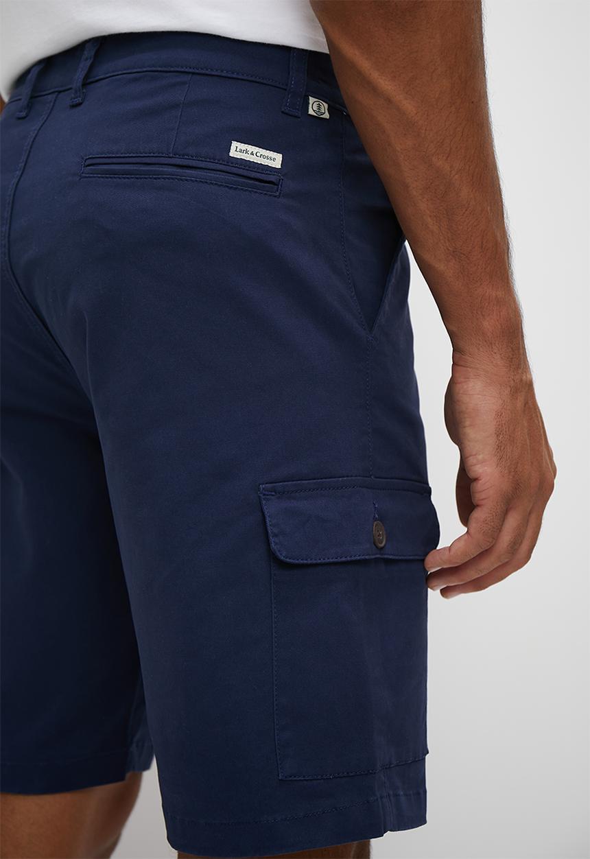 Lark & Crosse - Cargo short - blue