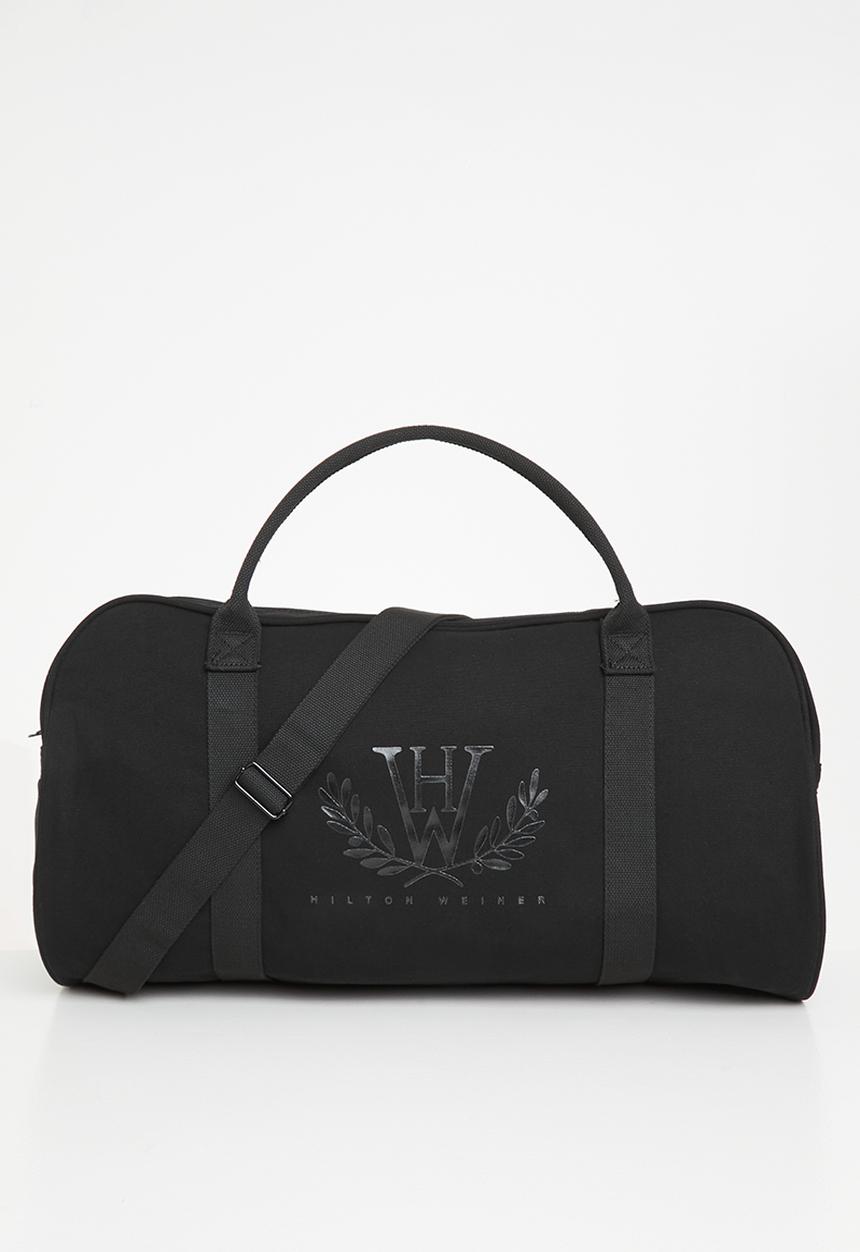 Hilton Weiner - Hilton weiner weekender tonal print bag - jet black